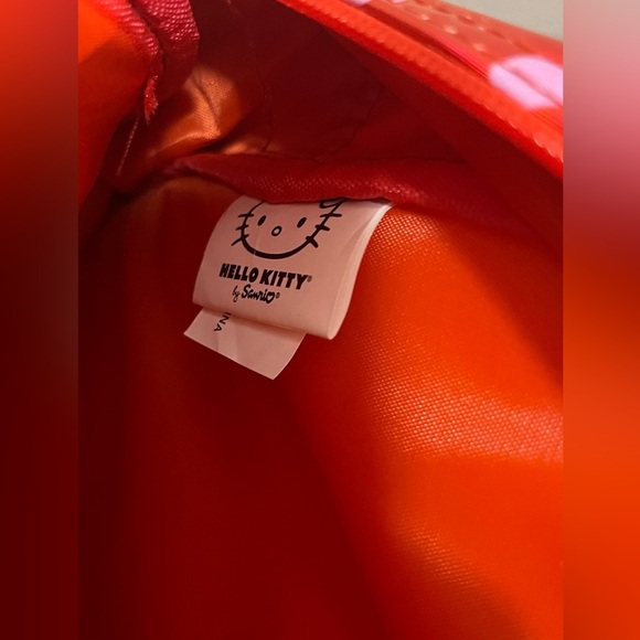 Friends Sanrio Hello Kitty Pink, Red Polka Dots Mini Backpack‎ - Picture 6 of 7